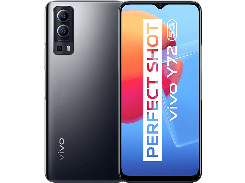 PRODUKT PO EKSPOZYCJI - Smartfon VIVO Y72 5G Czarny (Graphite Black)