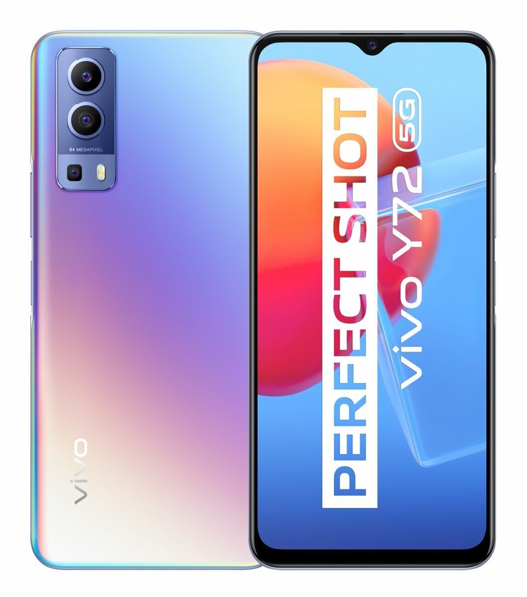 Smartfon VIVO Y72 5G Niebieski (Dream Glow)