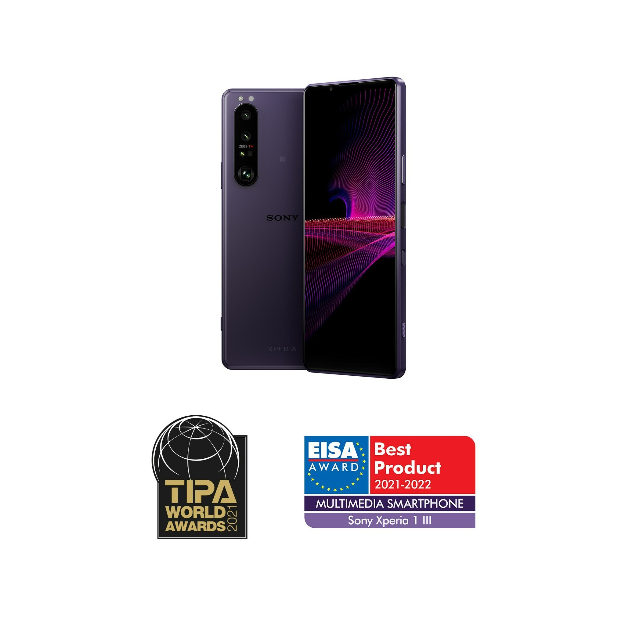 Smartfon SONY Xperia 1 III 12/256GB Fioletowy