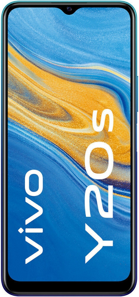 Smartfon vivo Y20S Niebieski (Nebula Blue) + akcesoria (zestaw)