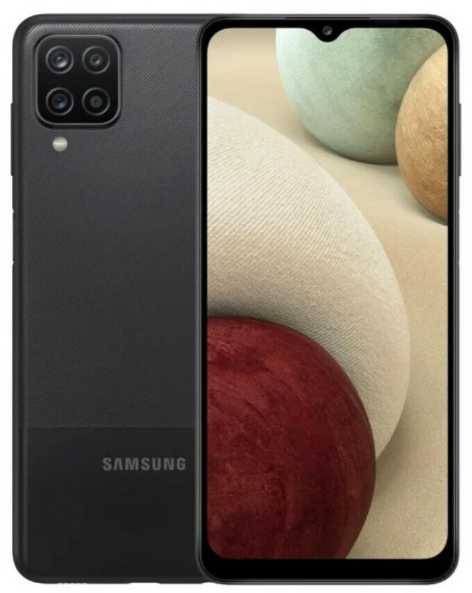 Smartfon SAMSUNG Galaxy A12 4/64GB Czarny SM-A127FZBVEUE