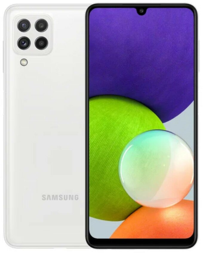 Smartfon SAMSUNG Galaxy A22 4/64GB Biały