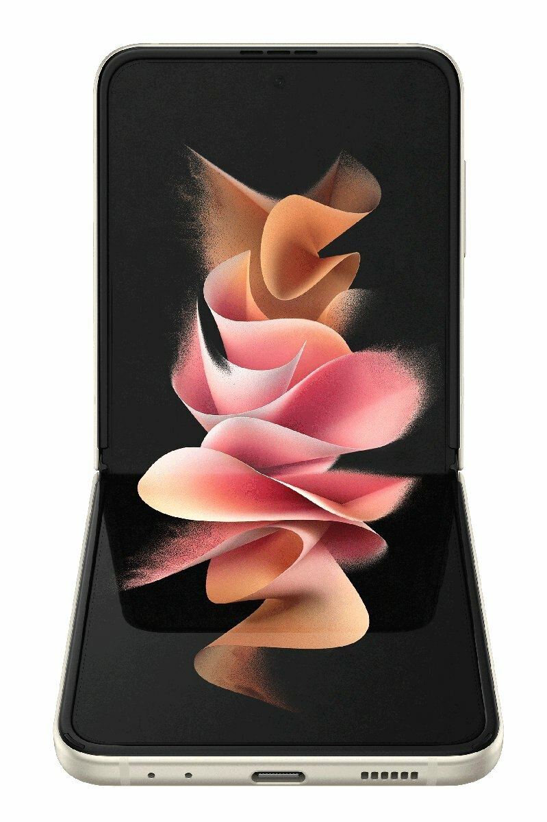 Smartfon SAMSUNG Galaxy Z Flip3 5G 8GB+256GB Beżowy SM-F711BZEEEUE