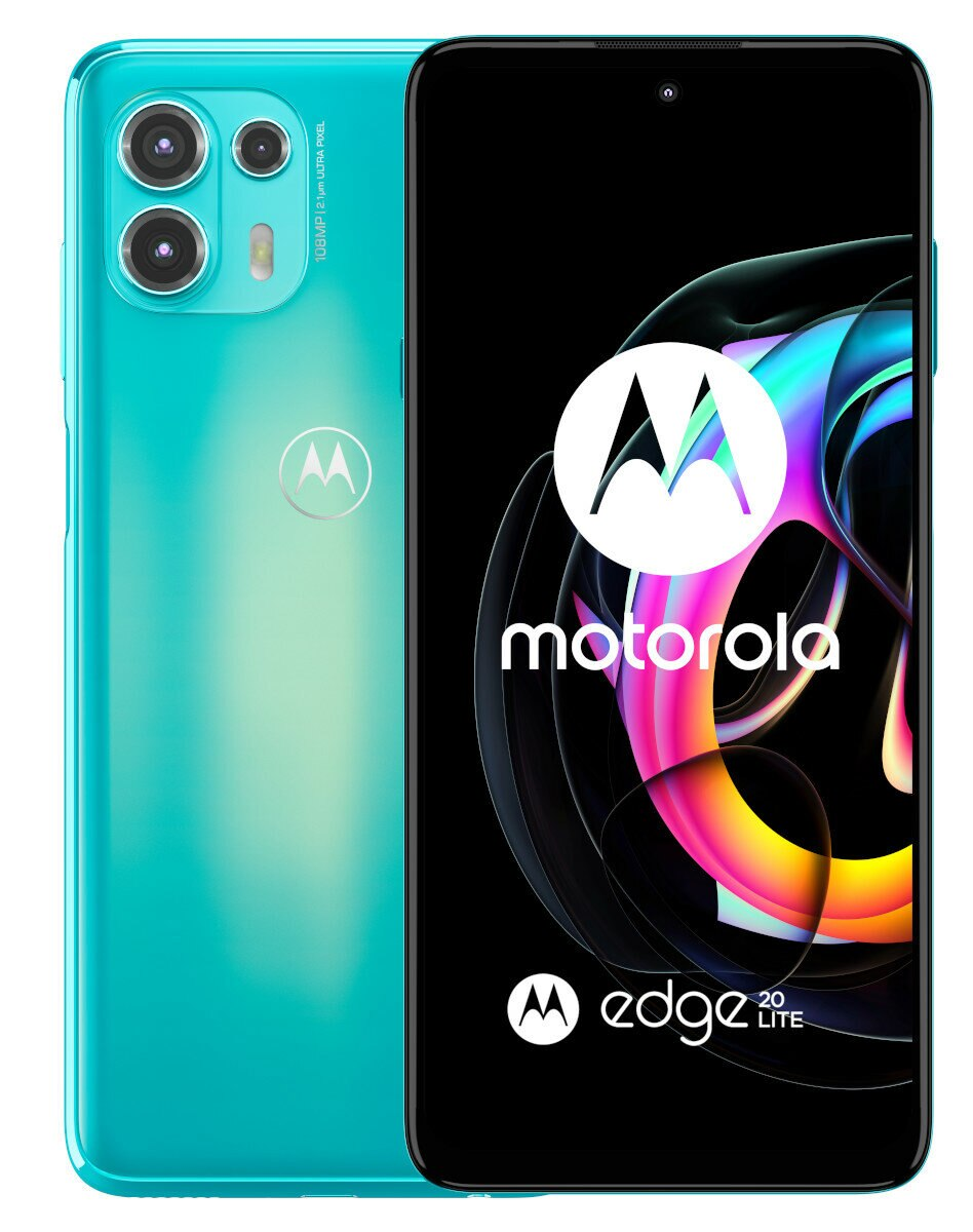 Smartfon MOTOROLA Edge 20 Lite 8GB/128GB Zielony (Lagoon Green)