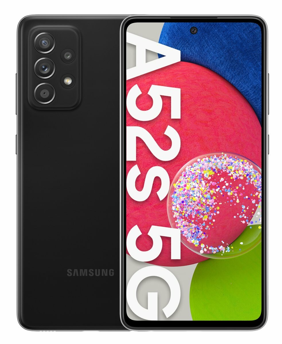 Smartfon SAMSUNG Galaxy A52s 5G 6GB/128GB Czarny SM-A528BZKCEUE