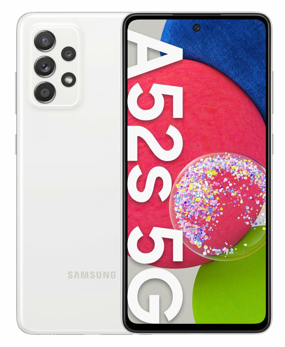 Smartfon SAMSUNG Galaxy A52s 5G 6GB/128GB Biały SM-A528BZWDEUE