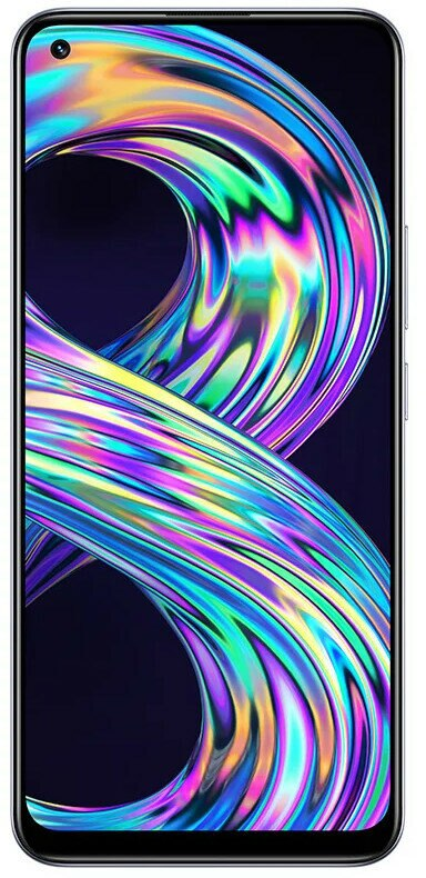 Smartfon REALME 8 6/128GB Srebrny (Cyber Silver)