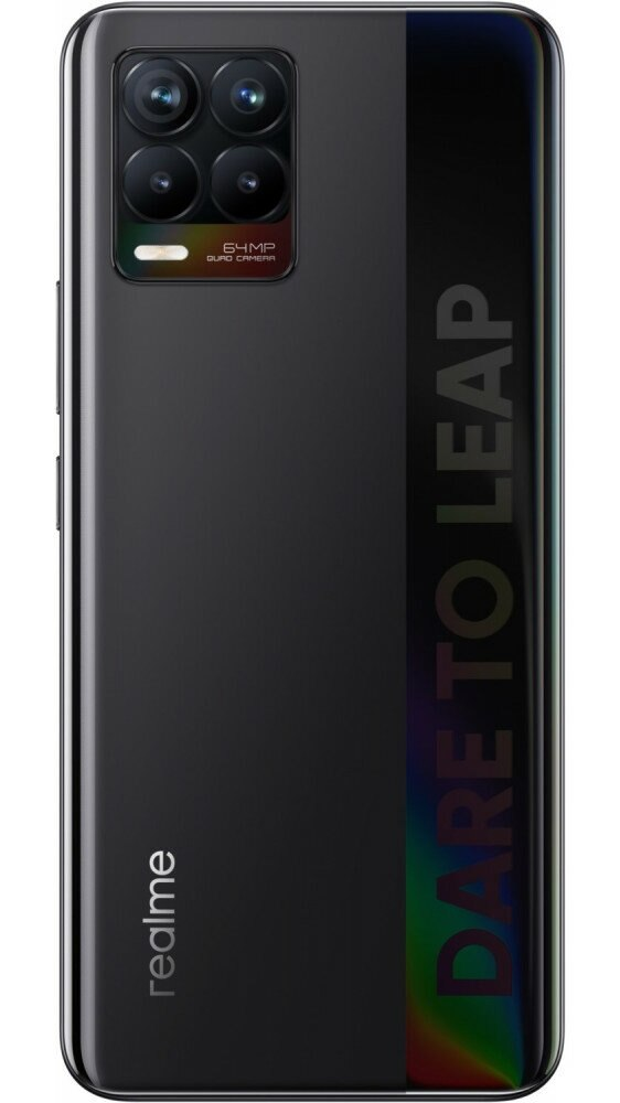 Smartfon REALME 8 6/128GB Głęboka czerń (Cyber Black)