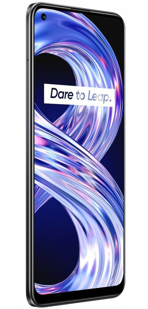 Smartfon REALME 8 6/128GB Głęboka czerń (Cyber Black)