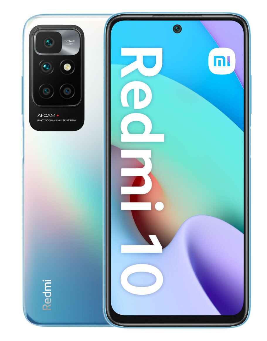 Smartfon XIAOMI Redmi 10 4GB/128GB Niebieski (Sea Blue)