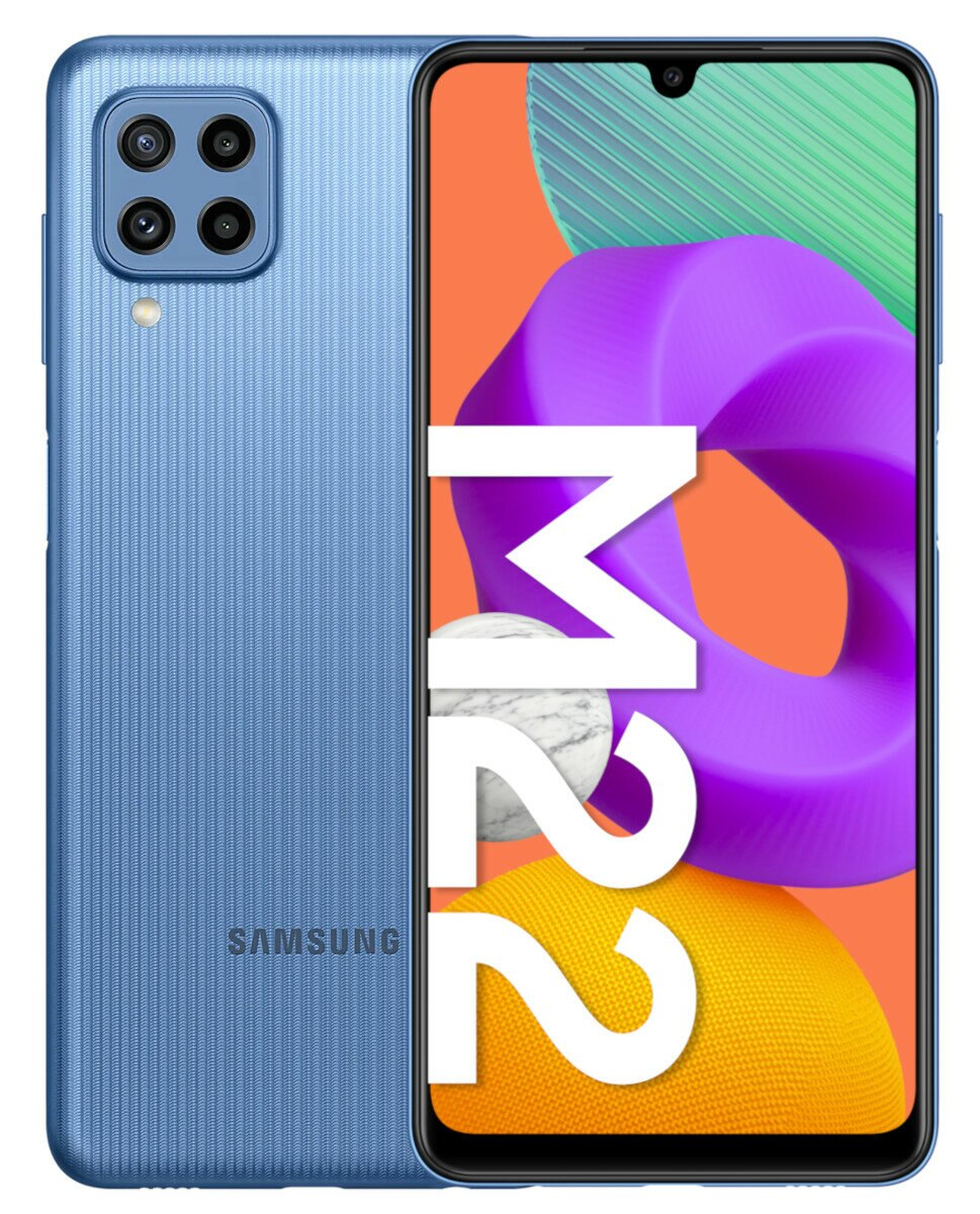 Smartfon SAMSUNG Galaxy M22 LTE Niebieski SM-M225FLBGEUE