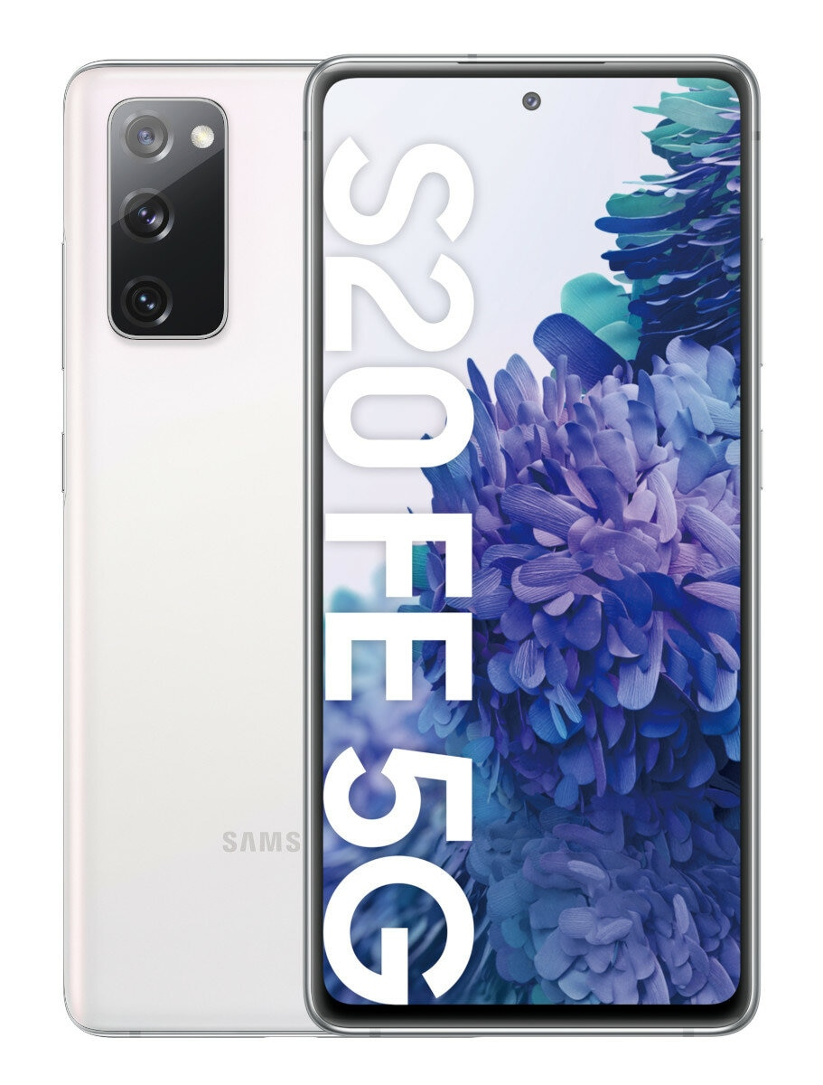 Smartfon SAMSUNG Galaxy S20 FE 5G 6/128GB Biały SM-G781BZWHEUE
