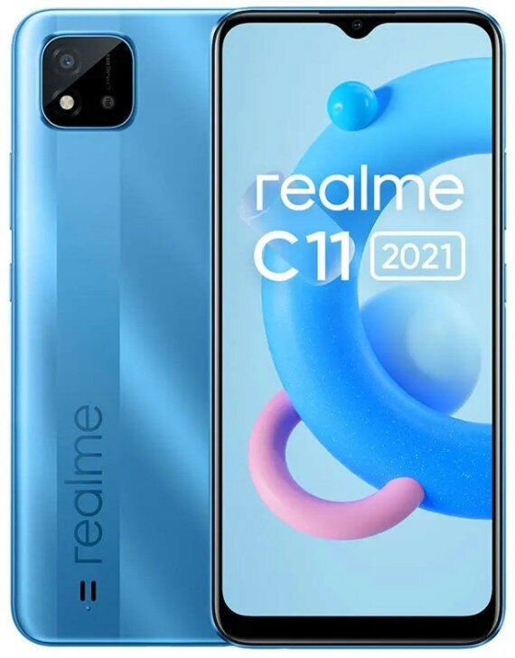 Smartfon REALME C11 (2021) 2/32GB Niebieski (Lake Blue)