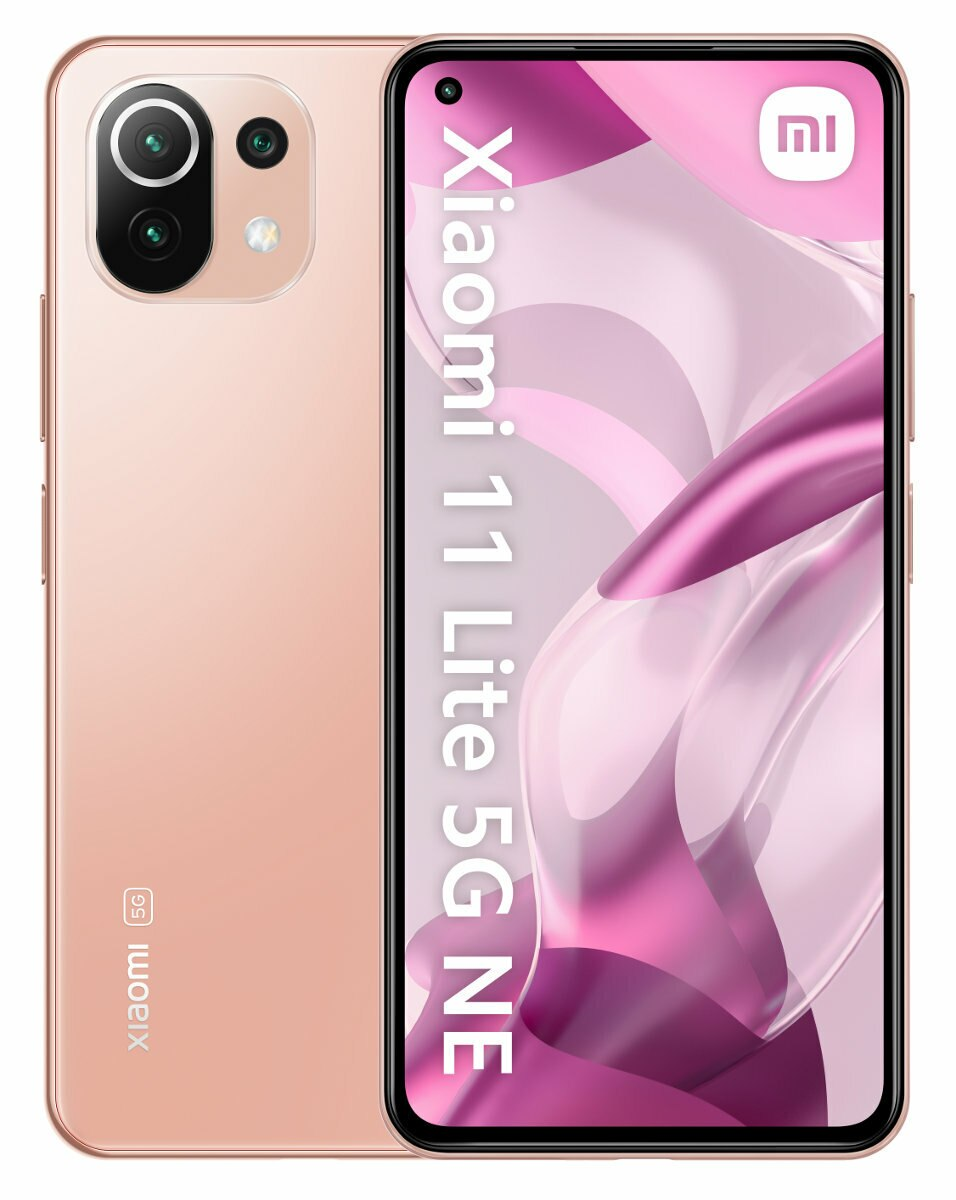 Smartfon XIAOMI 11 Lite 5G NE 6/128GB Różowy (Peach Pink)