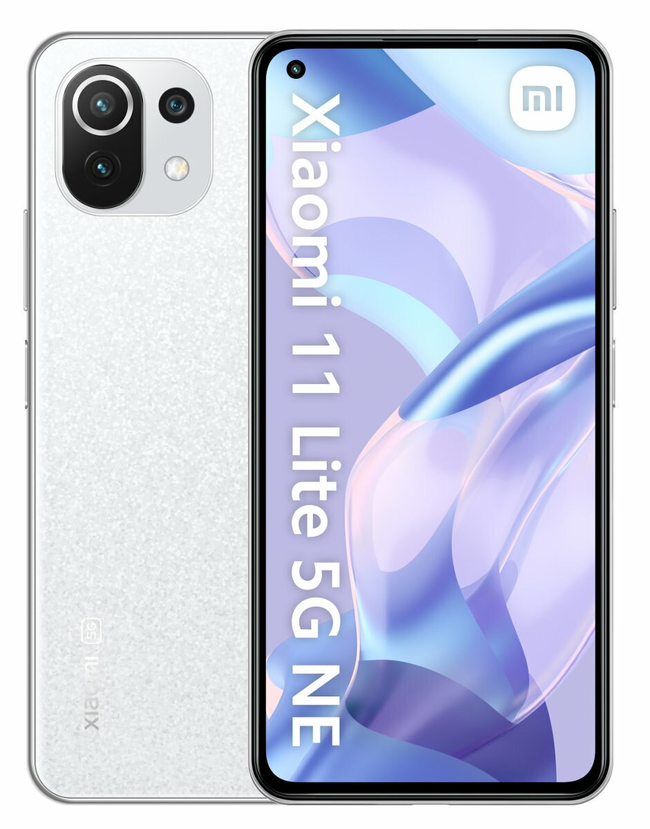 Smartfon XIAOMI 11 Lite 5G NE 6/128GB Biały (Snowflake White)