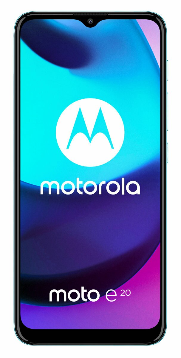 Smartfon MOTOROLA Moto E20 2GB+32GB Niebieski (Coastal Blue)