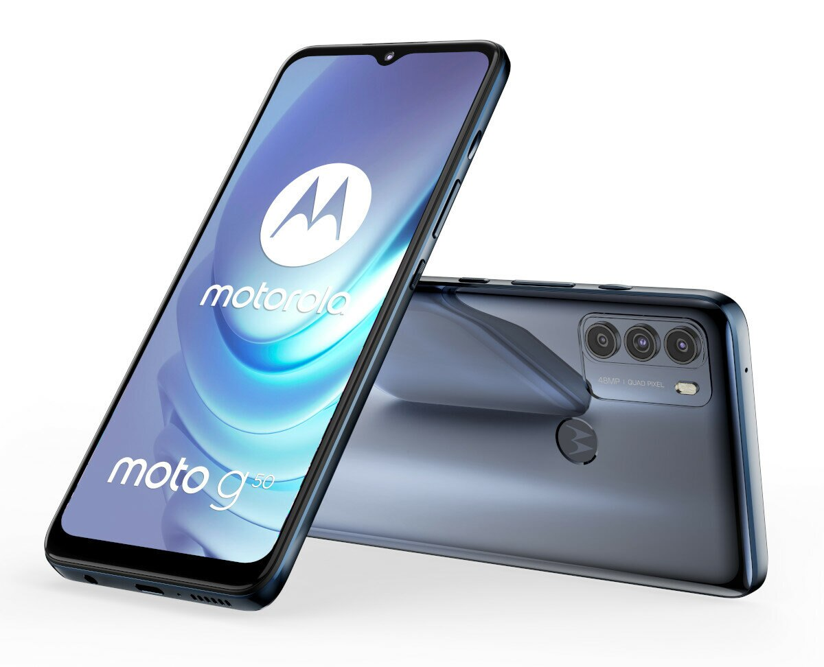 Smartfon MOTOROLA Moto G50 5G 4/64GB Szary (Steel Grey)