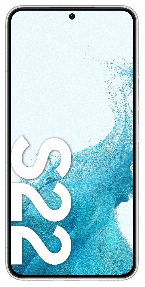 Wytrzymały, czarny smartfon. Telefon ma czarny ekran, boczne przyciski i czerwony przycisk.