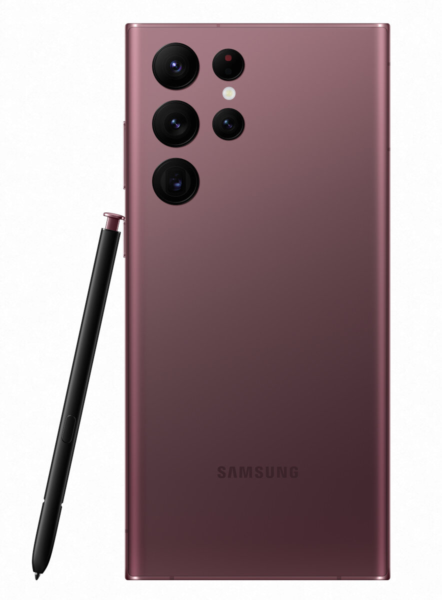Smartfon SAMSUNG Galaxy S22 Ultra 5G 8GB+128GB Burgundowy SM-S908BDRDEUE