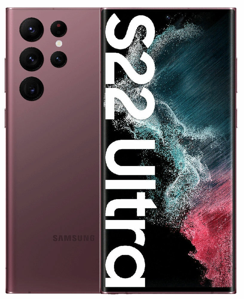 Smartfon SAMSUNG Galaxy S22 Ultra 5G 12GB+256GB Burgundowy SM-S908BDRGEUE