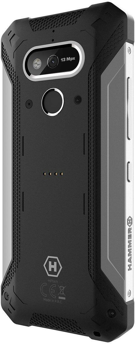 Smartfon HAMMER Explorer Plus Eco Srebrny