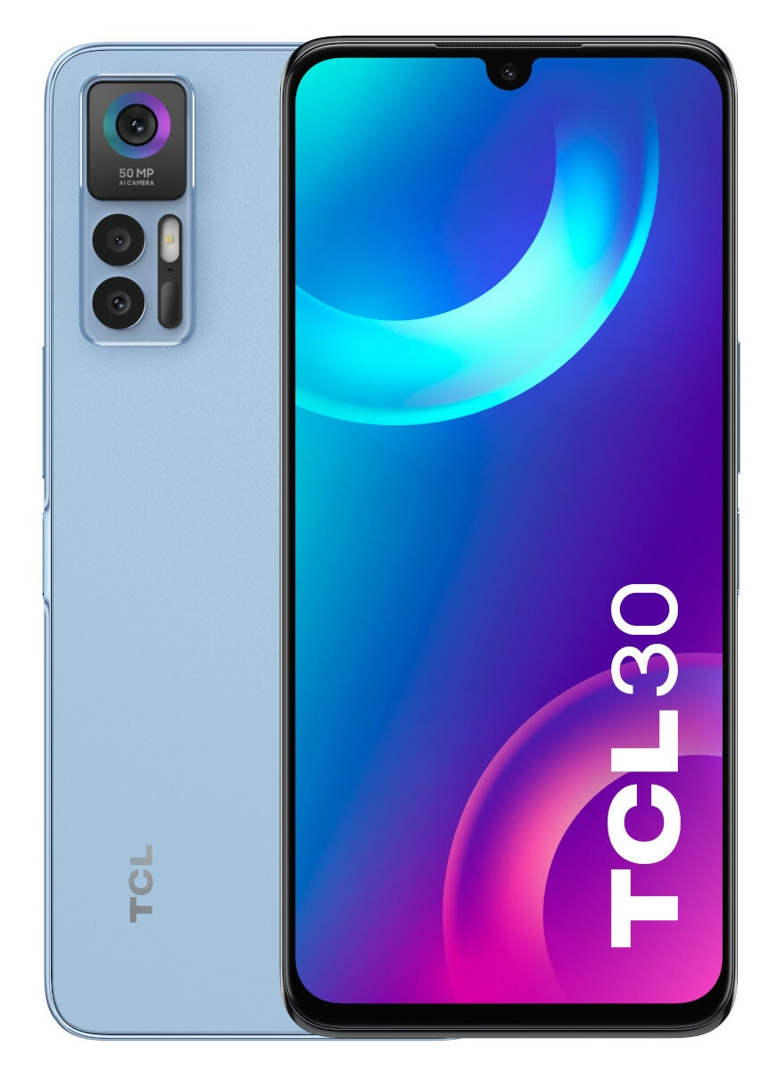 Smartfon TCL 30 Niebieski