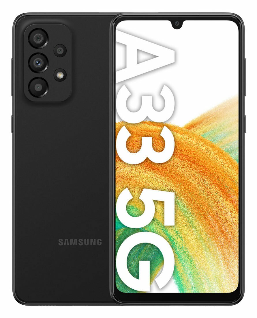 Smartfon SAMSUNG Galaxy A33 5G 6GB+128GB Czarny SM-A336BZKGEUE