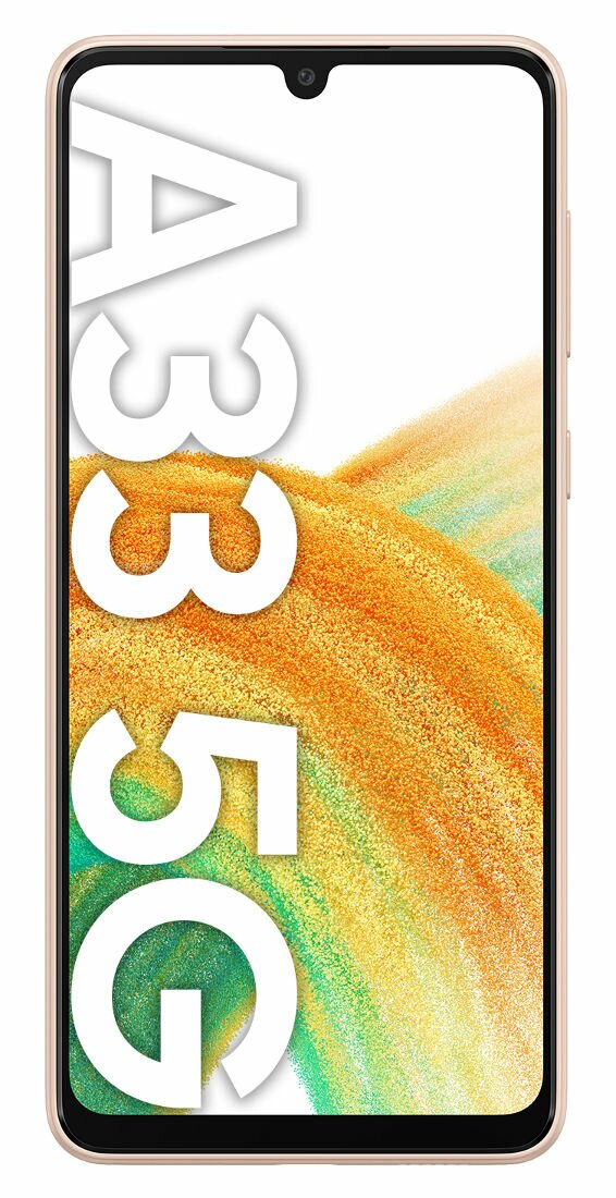 Smartfon SAMSUNG Galaxy A33 5G 6GB+128GB Pomarańczowy SM-A336BZOGEUE