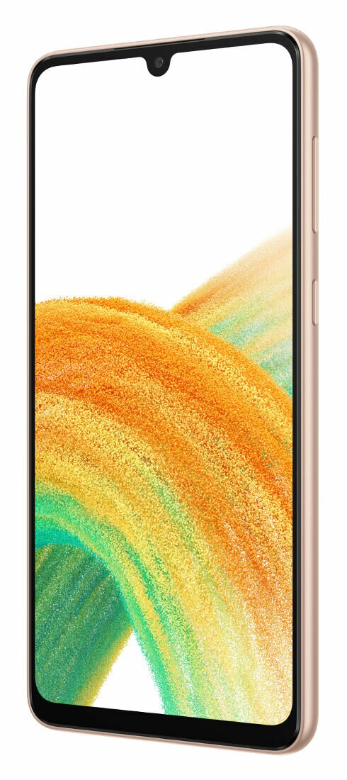 Smartfon SAMSUNG Galaxy A33 5G 6GB+128GB Pomarańczowy SM-A336BZOGEUE