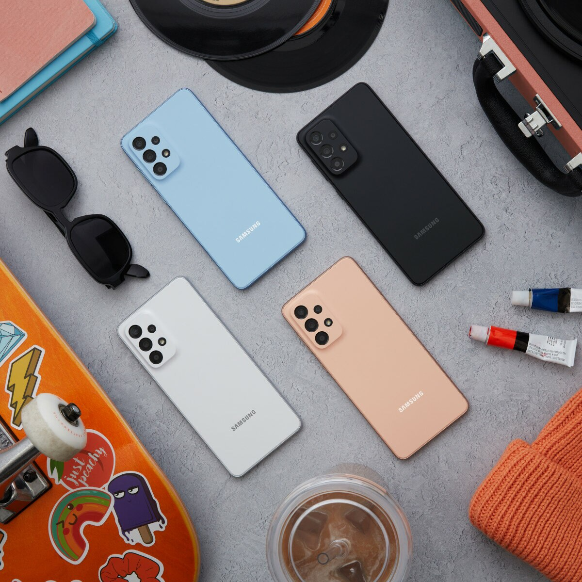 Smartfon SAMSUNG Galaxy A33 5G 6GB+128GB Pomarańczowy SM-A336BZOGEUE