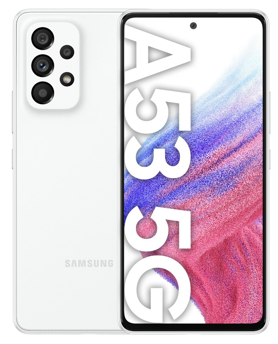 Smartfon SAMSUNG Galaxy A53 5G 6/128GB Biały SM-A536BZWNEUE