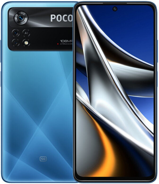 Smartfon POCO X4 Pro 5G 8/256GB Niebieski (Laser Blue)