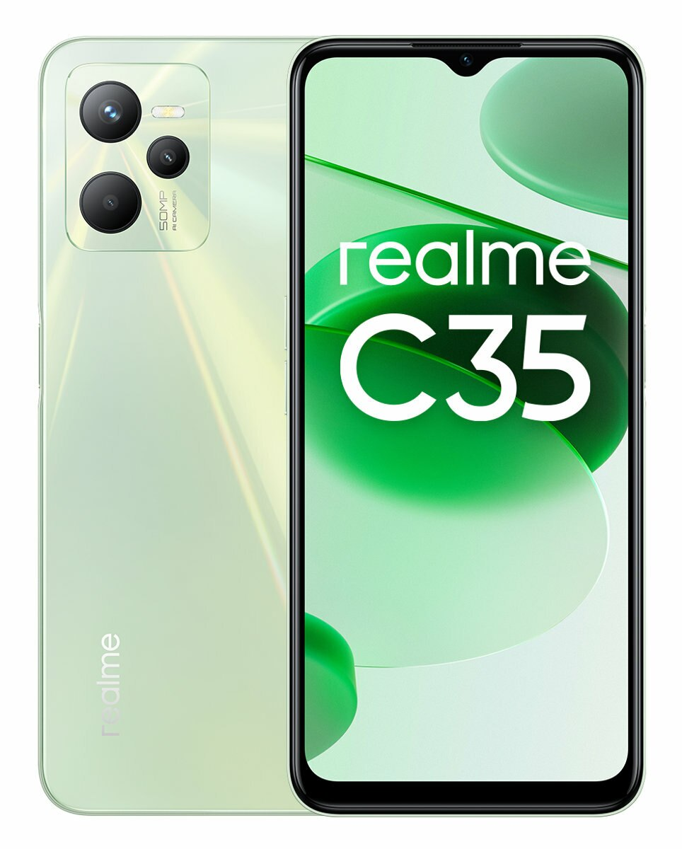 Smartfon REALME C35 4/128GB Zielony (Glowing Green)