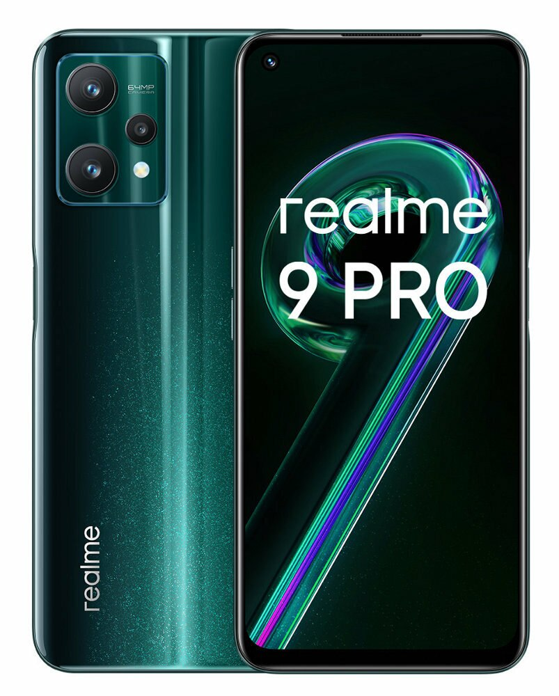 Smartfon REALME 9 Pro 5G 8/128GB Zielony (Aurora Green)