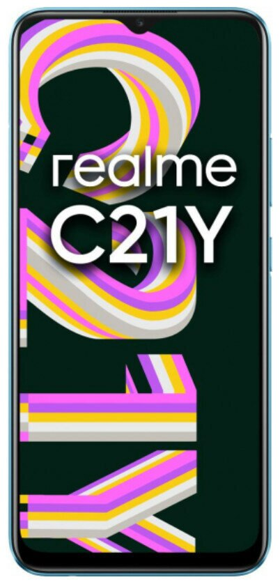 Smartfon REALME C21Y 4/64GB Niebieski (Cross Blue)