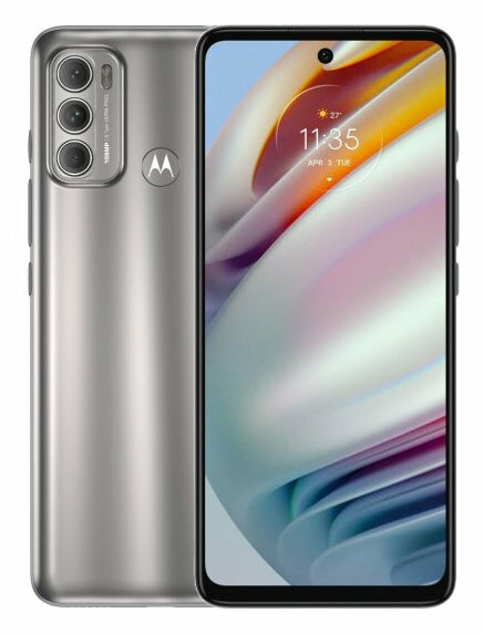 Smartfon MOTOROLA Moto G60 6/128GB Srebrny (Soft Silver)