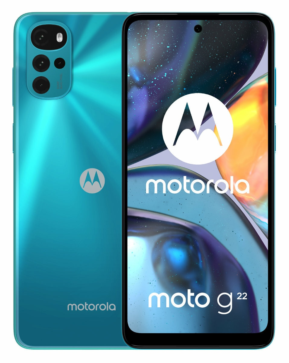 Smartfon MOTOROLA Moto G22 4/64GB Niebieski (Iceberg Blue)