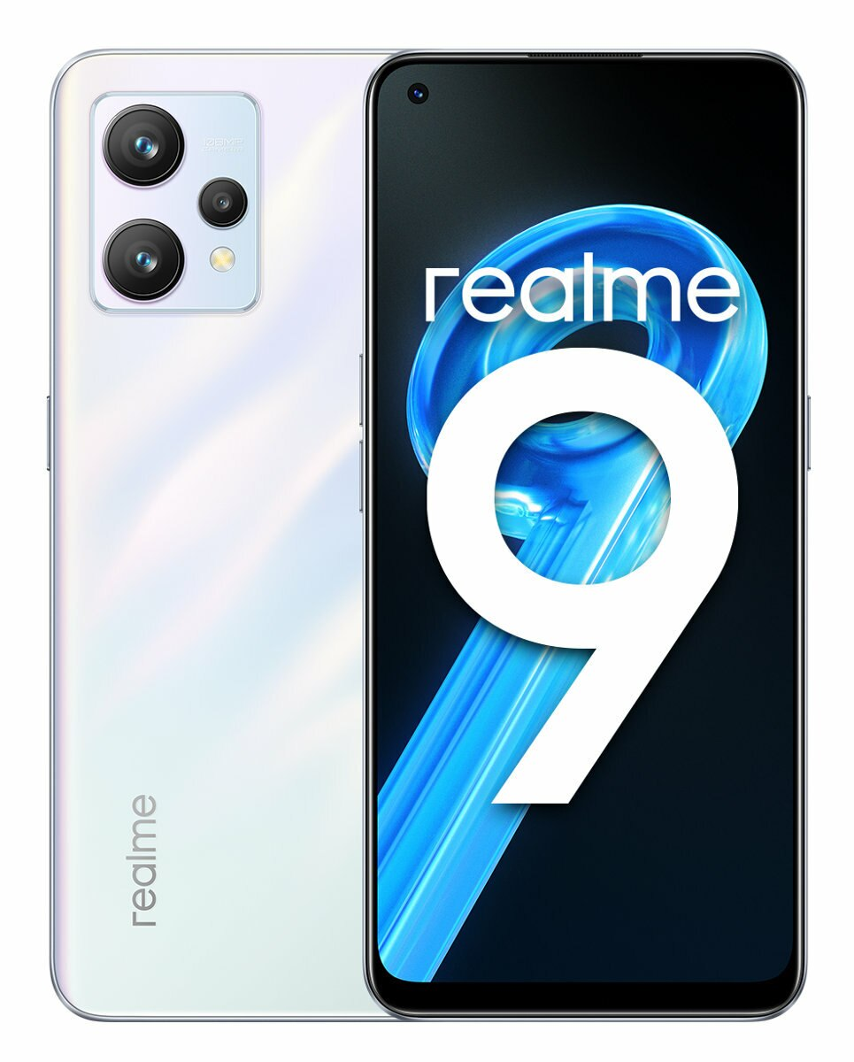 Smartfon REALME 9 8/128GB Biały (Stargaze White)