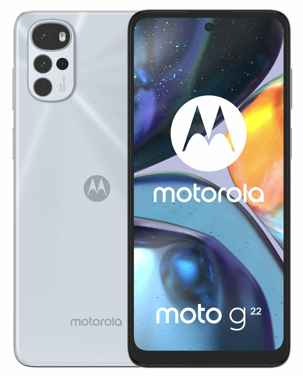Smartfon MOTOROLA Moto G22 4/64GB Biały (Pearl White)