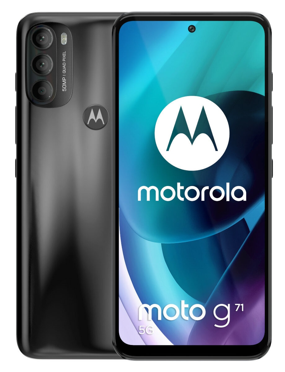 Smartfon MOTOROLA Moto G71 5G 6/128GB Czarny (Iron Black)