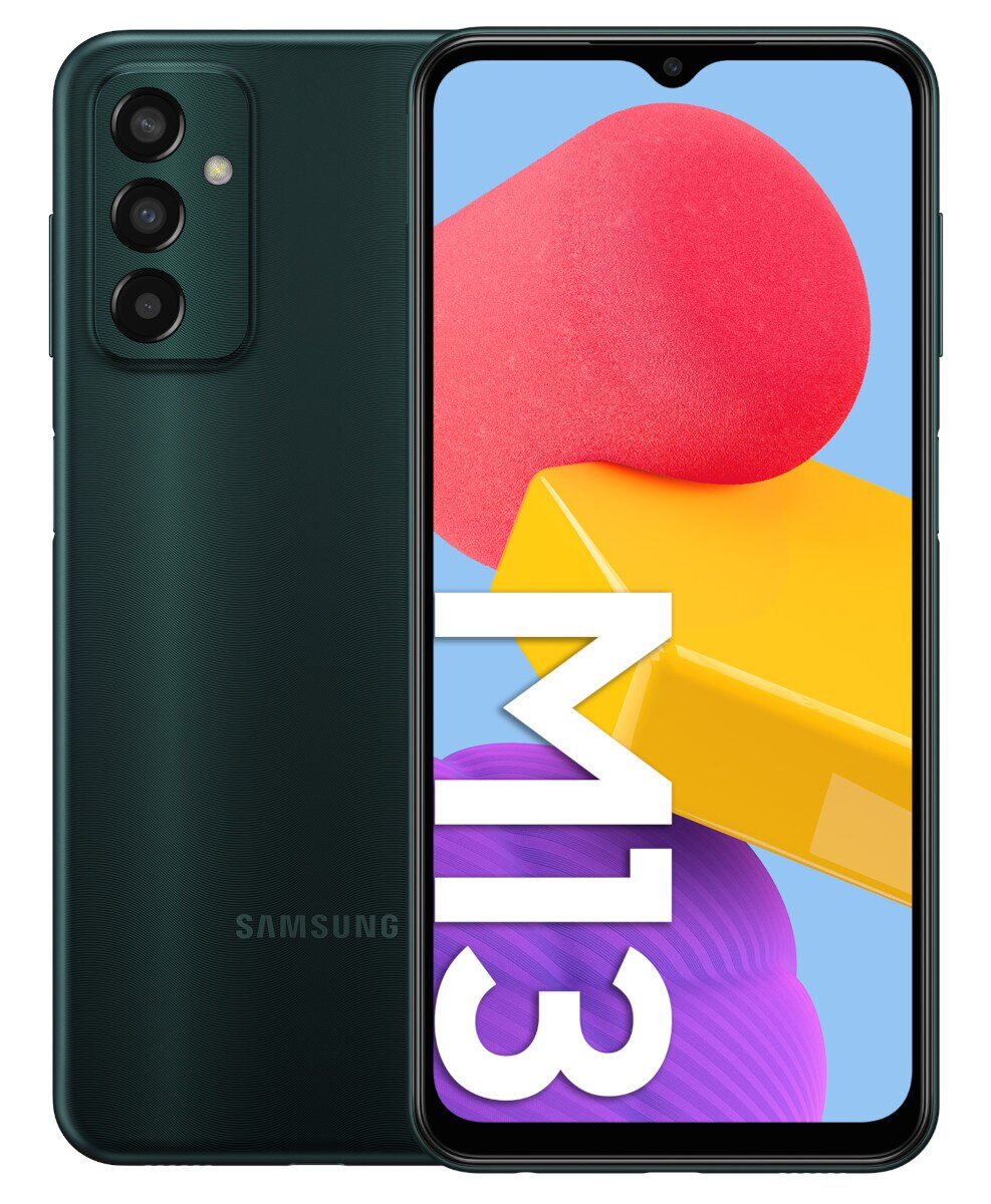 Smartfon SAMSUNG Galaxy M13 4/64GB Ciemnozielony (Deep Green) SM-M135FZGUEUE