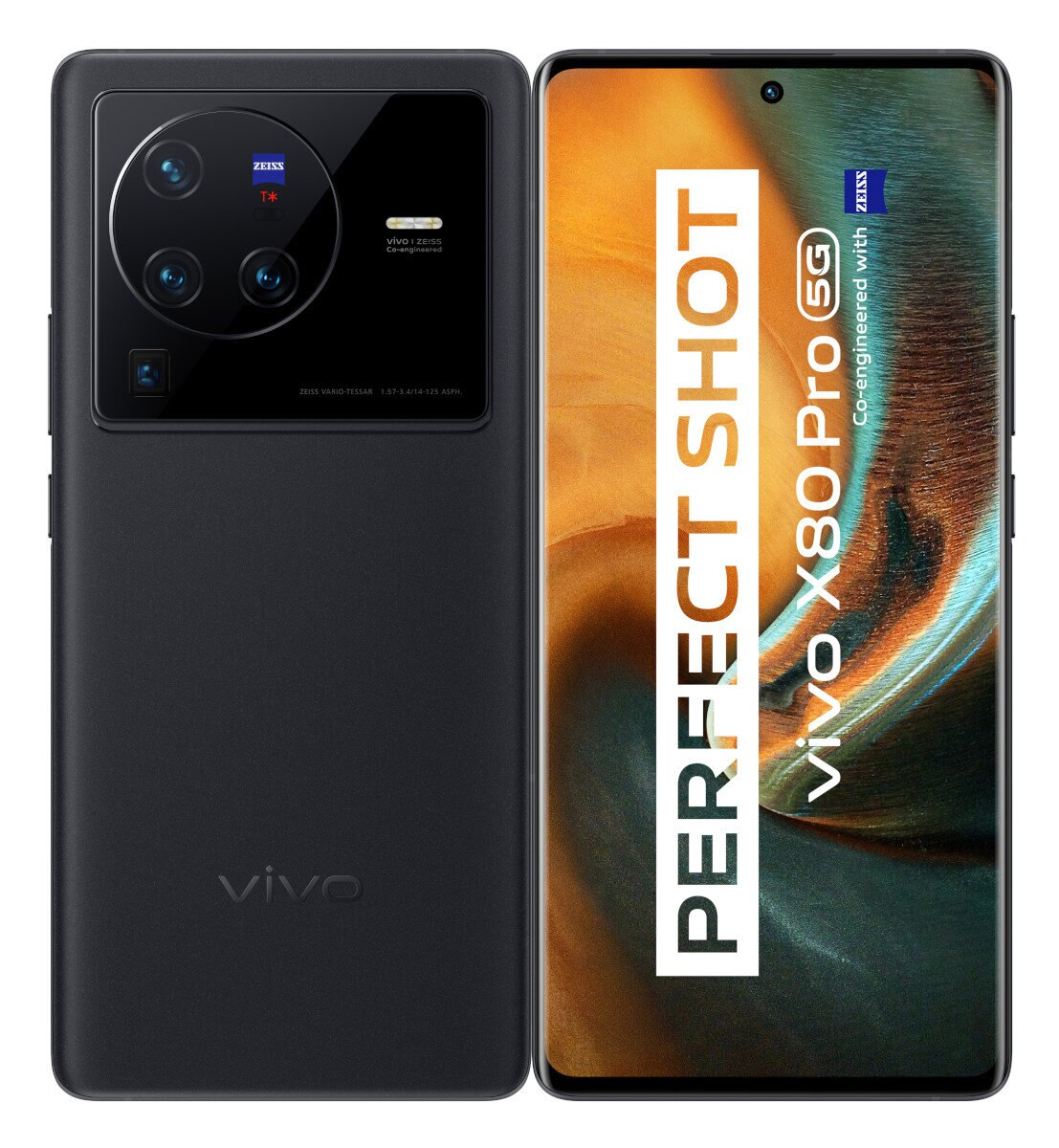 Smartfon VIVO X80 Pro 12/256GB Czarny (Cosmic Black)