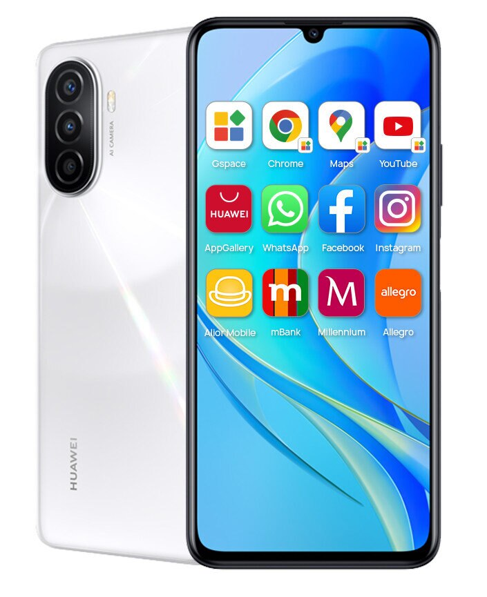 Smartfon HUAWEI Nova Y70 4/128GB Biały