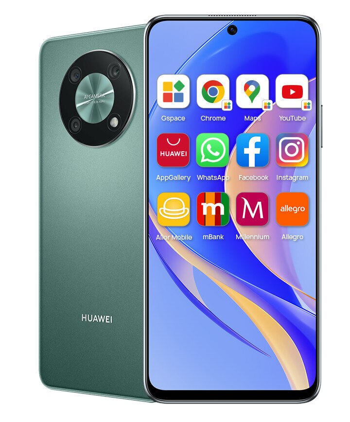 Smartfon HUAWEI Nova Y90 6/128GB Zielony (Emerald Green)
