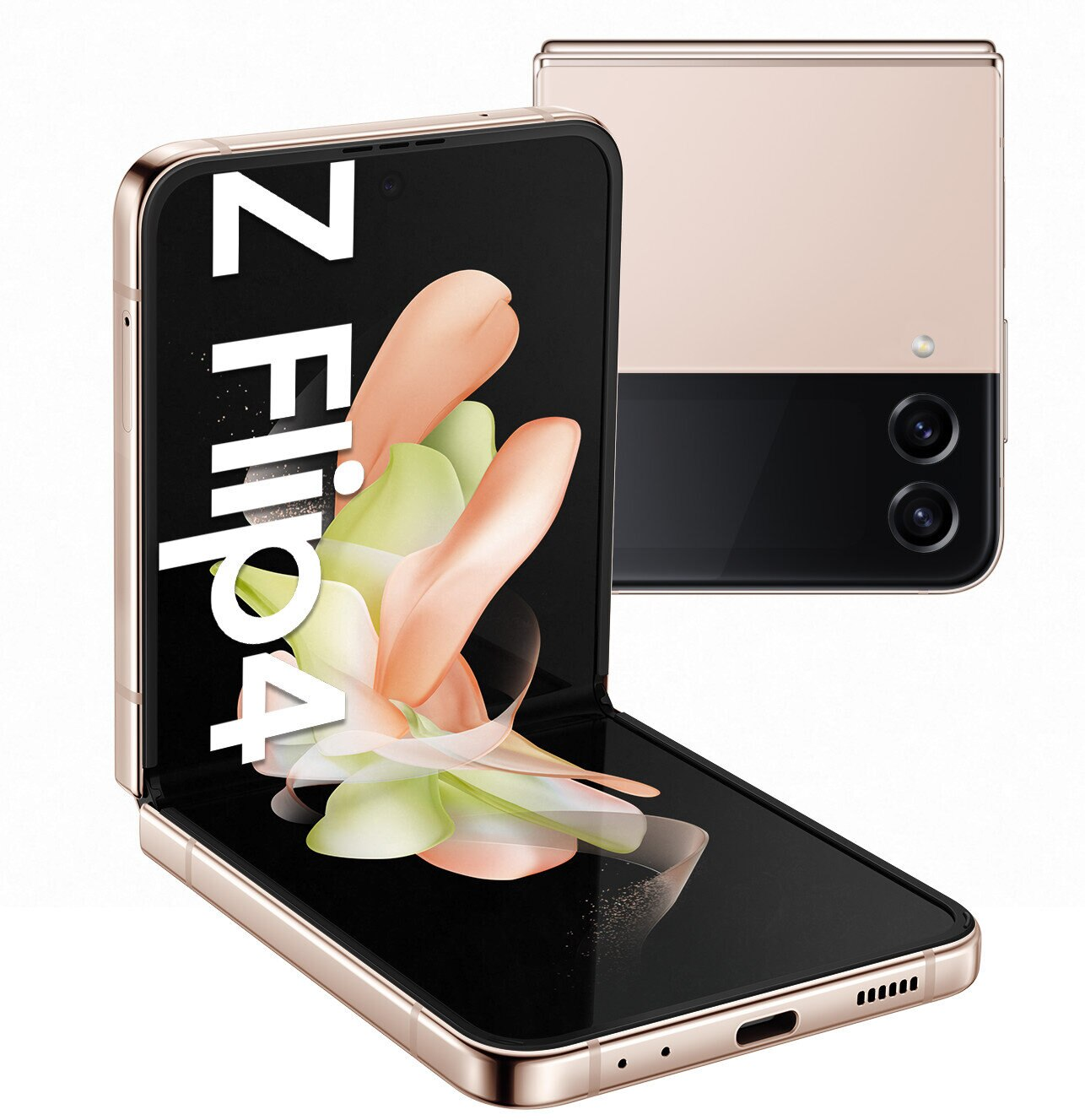 Smartfon SAMSUNG Galaxy Z Flip4 5G 8/512GB Złoty SM-F721BZDPEUE