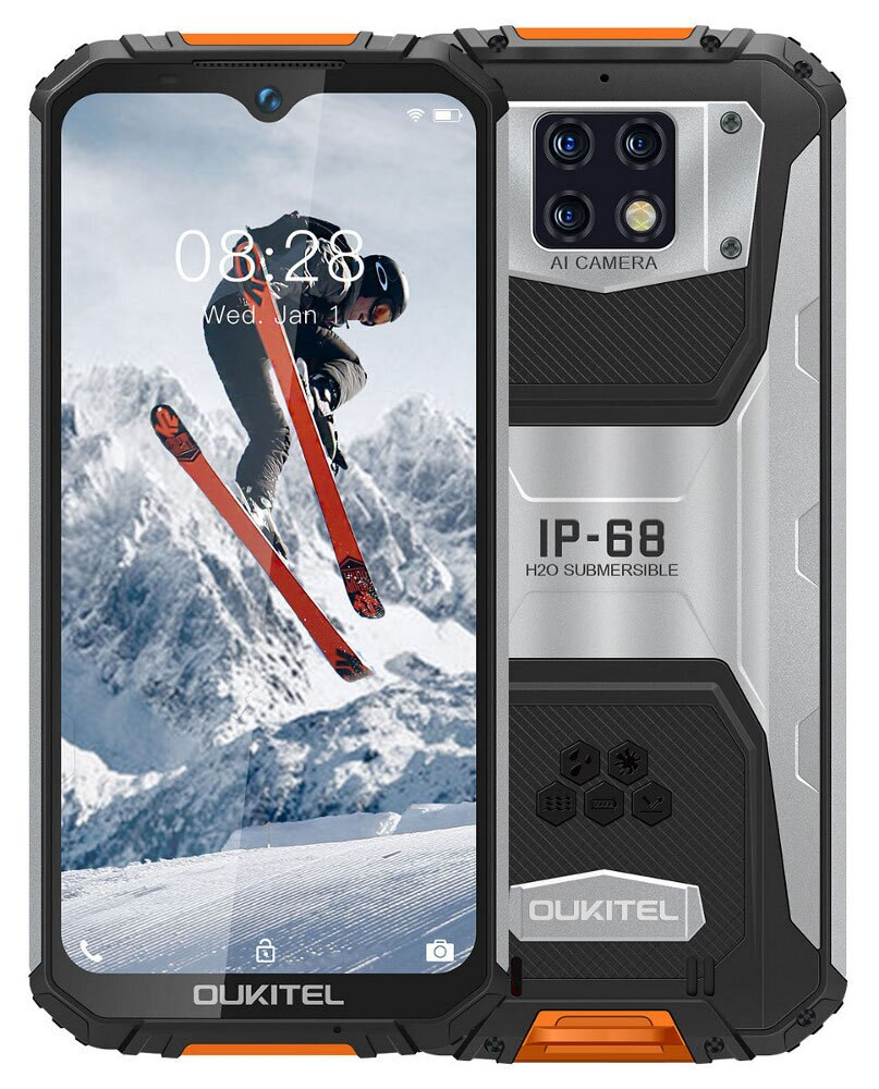 Smartfon OUKITEL WP6 6/128GB Pomarańczowy