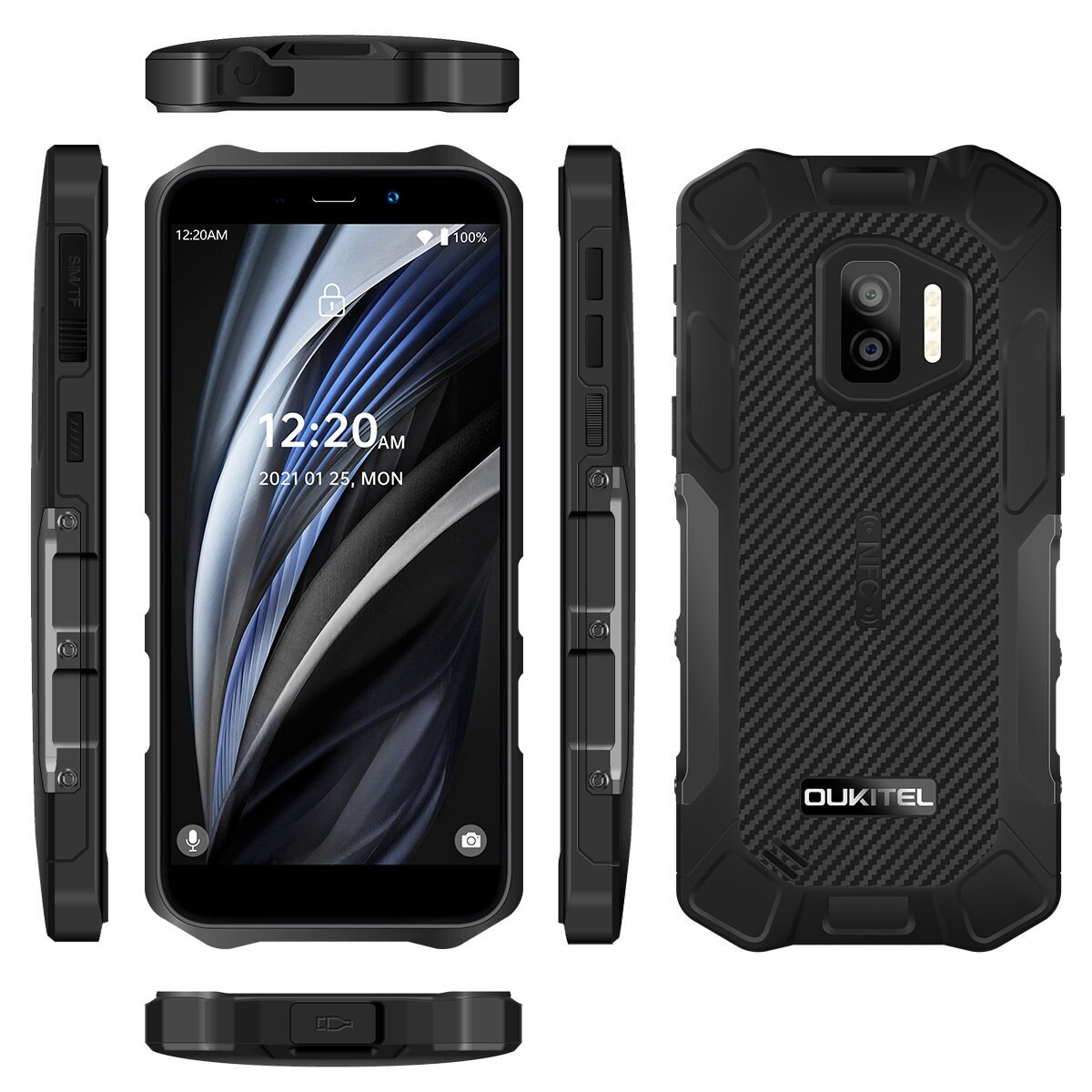 Smartfon OUKITEL WP12 Pro 4/64GB Czarny