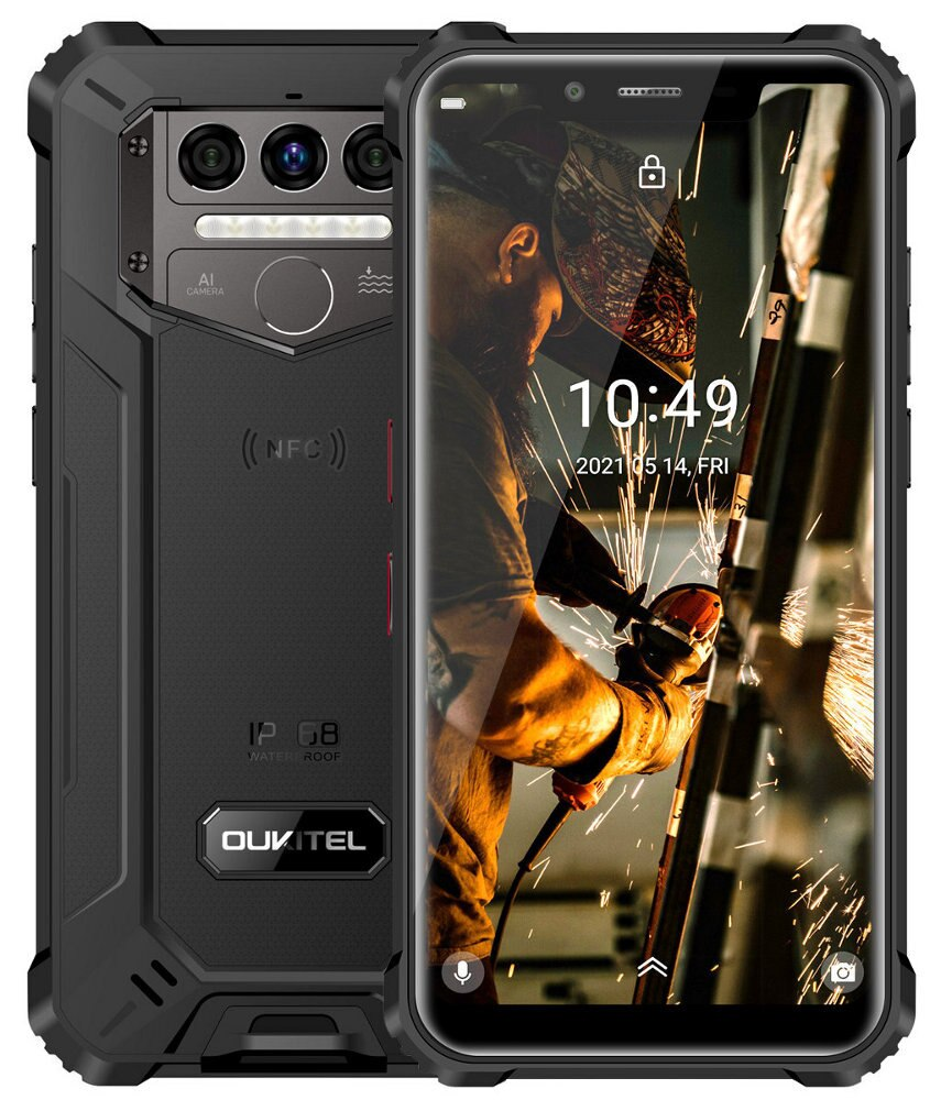 Smartfon OUKITEL WP9 6/128GB Czarny