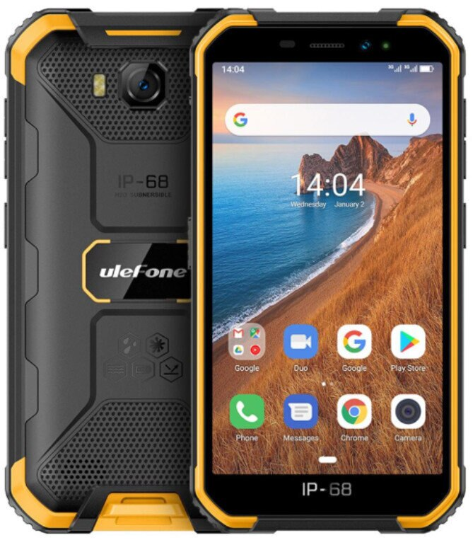 Smartfon ULEFONE Armor X6 3G 2/16GB Pomarańczowy