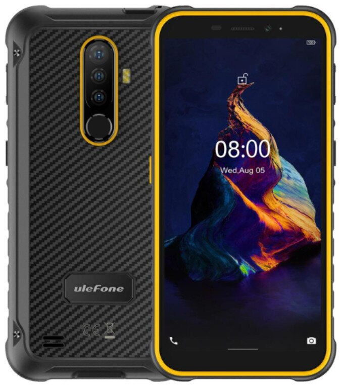 Smartfon ULEFONE Armor X8 4/64GB Pomarańczowy